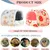 PetTribes - 2 Maisons Tissu Cochon d'Inde Hamster Peluche Douce
