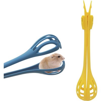 ZooVenture Lot 2 Pince Hamster Anti-Morsure Jaune Bleu