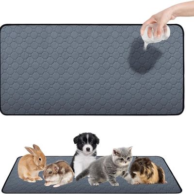ZooVenture Tapis Propreté Cobaye - 4 Couches, Absorbant, Lavable