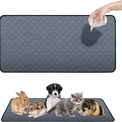 ZooVenture Tapis Propreté Cobaye - 4 Couches, Absorbant, Lavable ZooVenture Tapis Propreté Cobaye - 4 Couches, Absorbant, Lavable