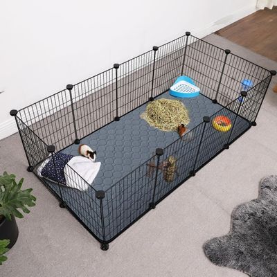 ZooVenture Tapis Propreté Cobaye - 4 Couches, Absorbant, Lavable