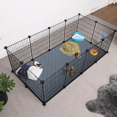 ZooVenture Tapis Propreté Cobaye - 4 Couches, Absorbant, Lavable ZooVenture Tapis Propreté Cobaye - 4 Couches, Absorbant, Lavable