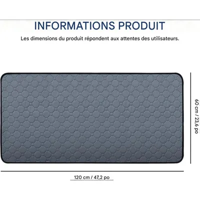 ZooVenture Tapis Propreté Cobaye - 4 Couches, Absorbant, Lavable ZooVenture Tapis Propreté Cobaye - 4 Couches, Absorbant, Lavable