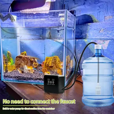 Zoomtopia Système brumisation terrarium reptile 2 buses 360° minuterie