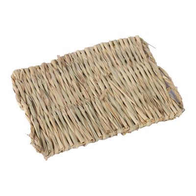 FurryFusion Tapis en paille et nids pour petits animaux