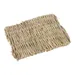 FurryFusion Tapis en paille et nids pour petits animaux