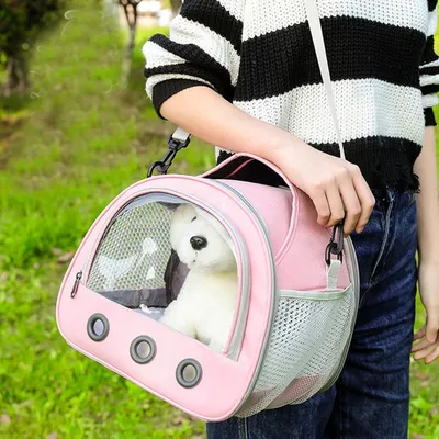 PetTribes - Sac de Transport pour Petit Animal, Fenêtre Transparente PetTribes - Sac de Transport pour Petit Animal, Fenêtre Transparente