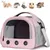 PetTribes - Sac de Transport pour Petit Animal, Fenêtre Transparente PetTribes - Sac de Transport pour Petit Animal, Fenêtre Transparente
