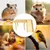 ZooVenture Plateforme Hamster Bois - Pin, 25x15cm, Cage