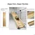 FurryFusion Glissade en bois pour hamster