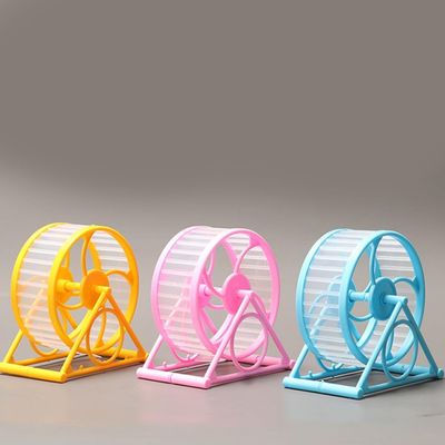 ZooVenture Roues Hamster 2 Pièces Bleu Jaune 18cm