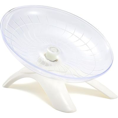 ZooVenture Rueda frisbee azul para hámster de 18 cm