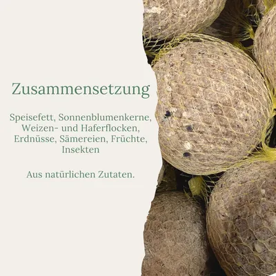Orni Riesen Meisenknödel mit Insekten