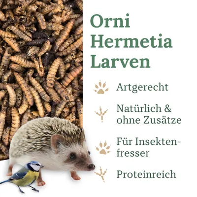 Orni Soldatenfliegenlarven 1,5kg Orni Soldatenfliegenlarven 1,5kg