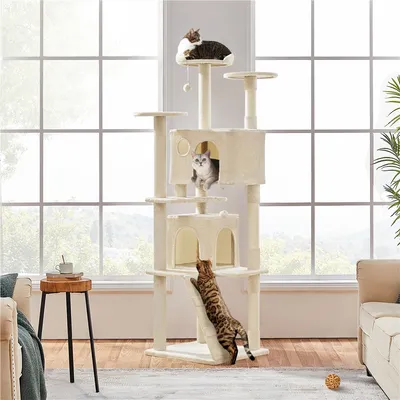 Yaheetech Arbre à Chat Multiniveau Yaheetech Arbre à Chat Multiniveau