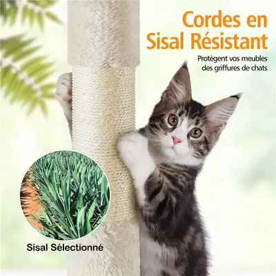 Yaheetech Arbre à Chat Multiniveau Yaheetech Arbre à Chat Multiniveau