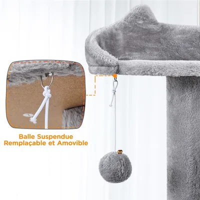 Yaheetech Arbre à Chat Multiniveau