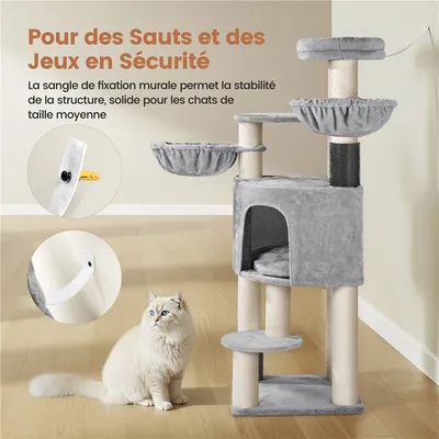 Yaheetech Arbre pour Grand Chat Yaheetech Arbre pour Grand Chat