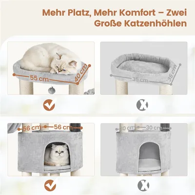 Kratzbaum groß, Katzenbaum für große Katze