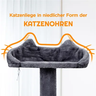 Kratzbaum Groß Kletterbaum 203 cm hoch Katzenkratzbaum
