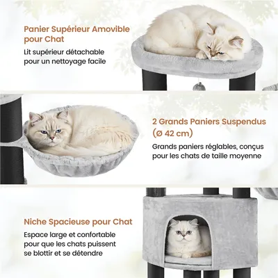 Yaheetech Arbre pour Grand Chat Yaheetech Arbre pour Grand Chat
