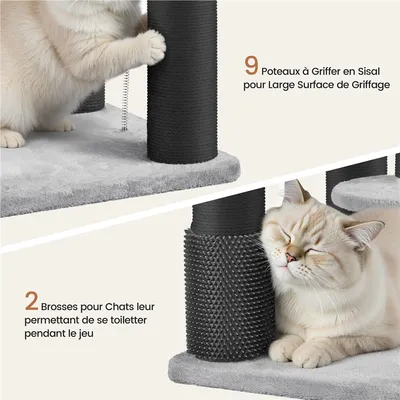 Yaheetech Arbre pour Grand Chat Yaheetech Arbre pour Grand Chat