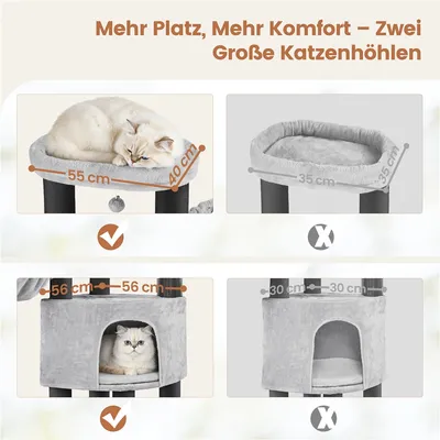 Kratzbaum groß, Katzenbaum für große Katze