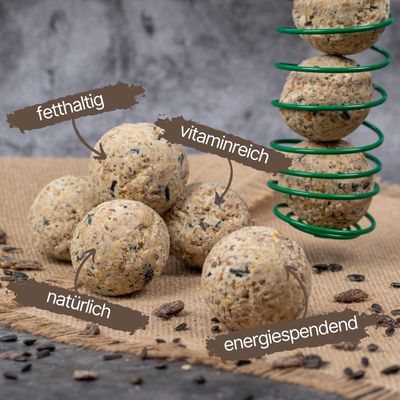 Lyra Pet® Meisenknödel Alb-Mühle Vollkorn & Früchte ohne Netz à 85 g