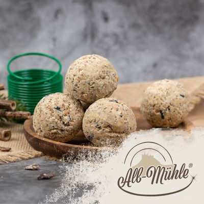 Lyra Pet® boules de graisse de l'Alb-Mühle, céréales complètes et fruits