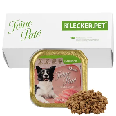 Lecker.Pet® Luna's Fine Paté Nourriture humide pour chiens Aliment complèt Lecker.Pet® Luna's Fine Paté Nourriture humide pour chiens Aliment complèt