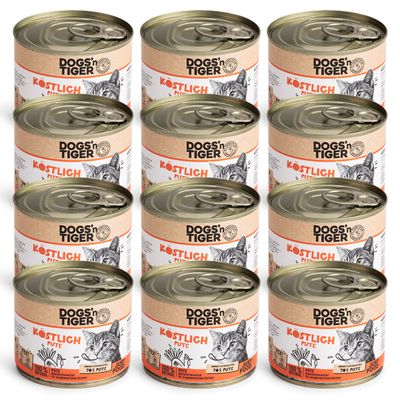 Dogs’n Tiger Köstlich Katzenfutter, Pute