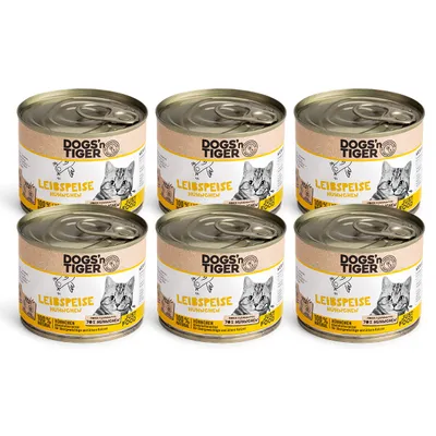 Dogs’n Tiger Leibspeise Katzenfutter, Huhn Dogs’n Tiger Leibspeise Katzenfutter, Huhn