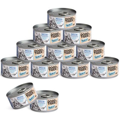 Dogs’n Tiger Meer Katzenfutter, Thunfisch & Lachsfilet