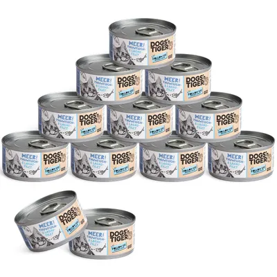 Dogs’n Tiger Meer Katzenfutter, Thunfisch & Lachsfilet Dogs’n Tiger Meer Katzenfutter, Thunfisch & Lachsfilet