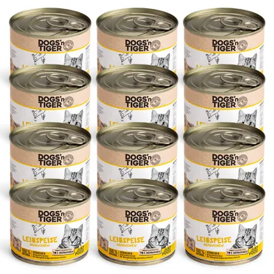 Dogs’n Tiger Leibspeise Katzenfutter, Huhn Dogs’n Tiger Leibspeise Katzenfutter, Huhn