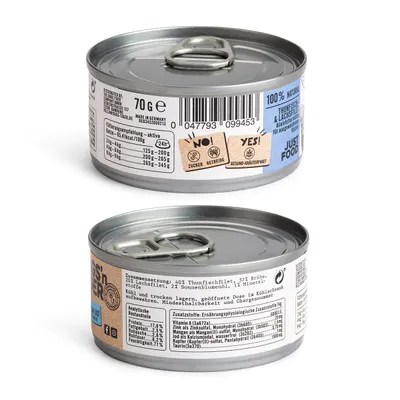 Dogs’n Tiger Meer Katzenfutter, Thunfisch & Lachsfilet