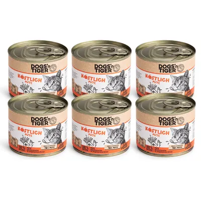 Dogs’n Tiger Köstlich Katzenfutter, Pute Dogs’n Tiger Köstlich Katzenfutter, Pute