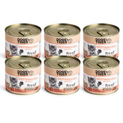 Dogs’n Tiger Nesthäkchen Kittenfutter, Geflügel