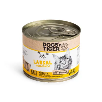 Dogs’n Tiger Labsal Katzenfutter, Huhn