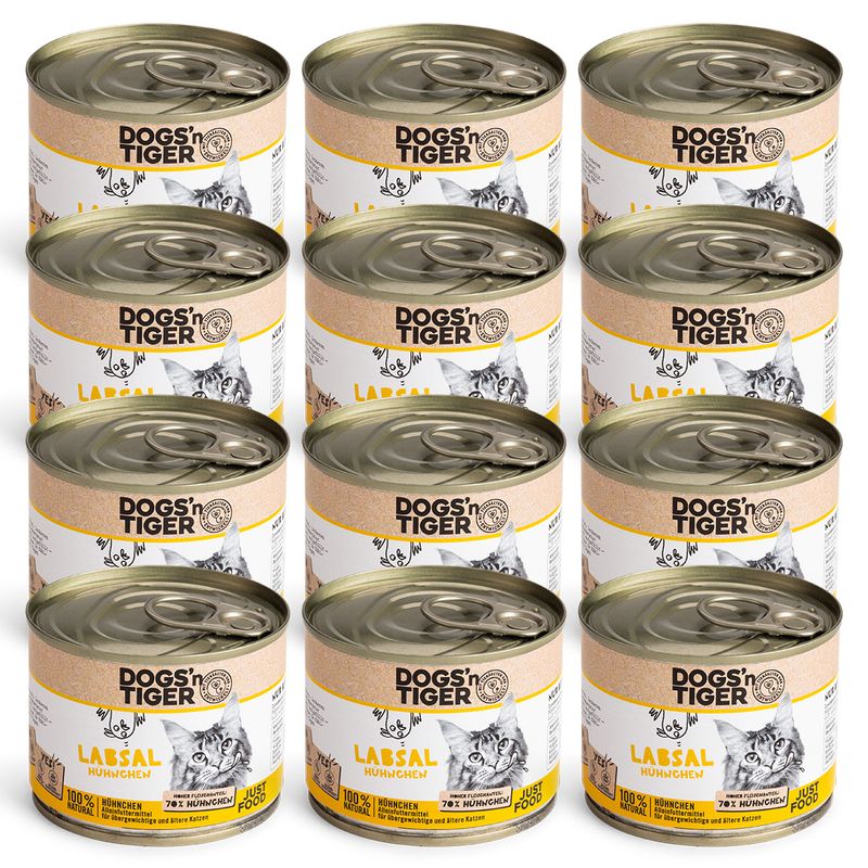 Dogs’n Tiger Labsal Katzenfutter, Huhn