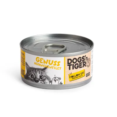 Dogs’n Tiger Genuss Katzenfutter, Hühnerfilet