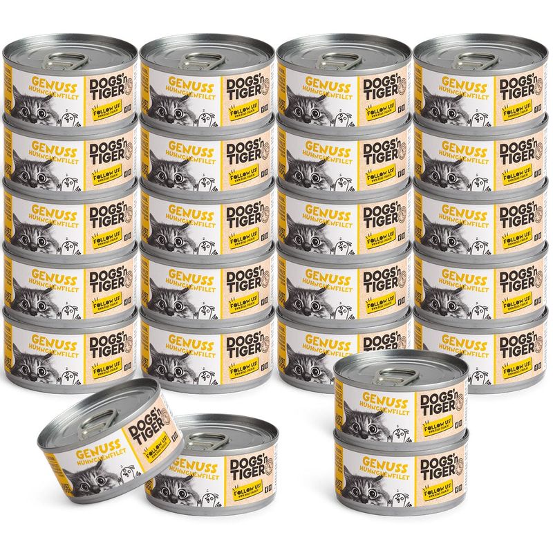 Dogs’n Tiger Genuss Katzenfutter, Hühnerfilet
