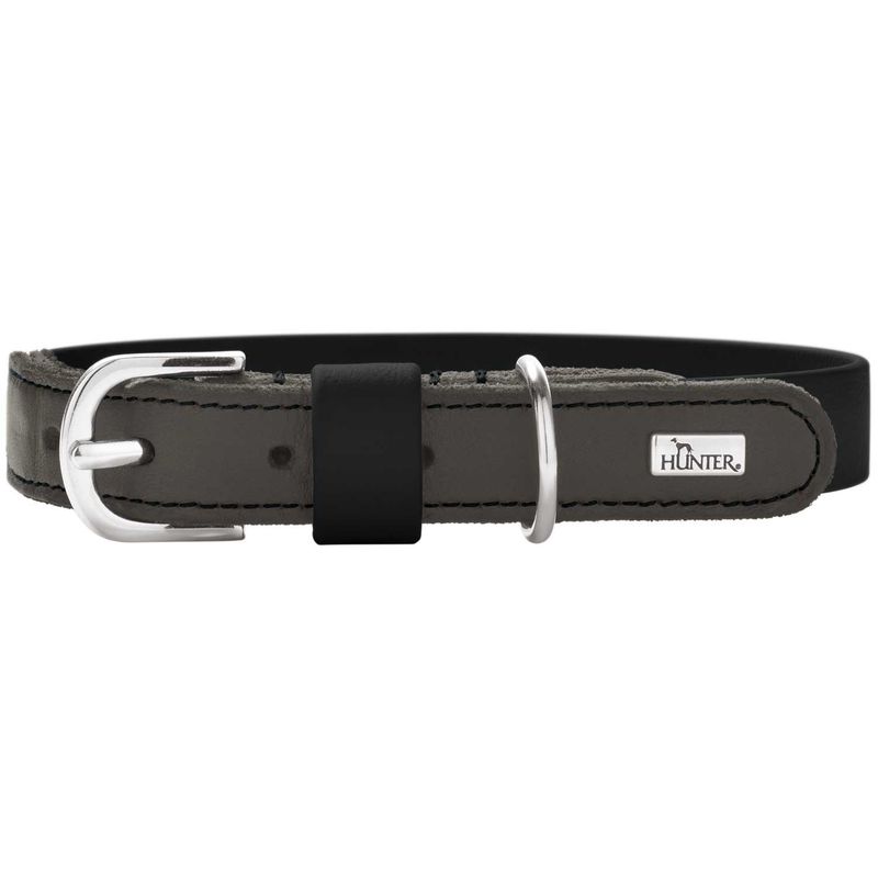 HUNTER collier pour chien Wolmar Biothane x cuir