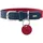 S-M, Coul: rouge/bleu foncé, TC: 37-45 cm, Larg: 2, 5 cm