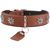 M-L, Coul: cognac/noir, TC: 45-52 cm, Larg: 4, 0 cm