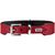 S-M, Coul: rouge/noir, TC: 34-38 cm, Larg: 2, 6 cm