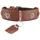 S-M, Coul: cognac/noir, TC: 35-42 cm, Larg: 4, 0 cm