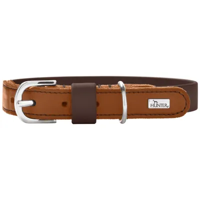 HUNTER Hundehalsband Wolmar Biothane x leder HUNTER Hundehalsband Wolmar Biothane x leder