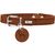 XS, Coul: cognac, TC: 24-29 cm, Larg: 1, 2 cm