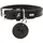 M, Coul: noir/noir, TC: 36-46 cm, Larg: 3, 5 cm